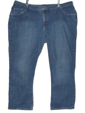 Riders Jeans Womens Plus Size 26W x 30"inseam Straight Leg stretch
